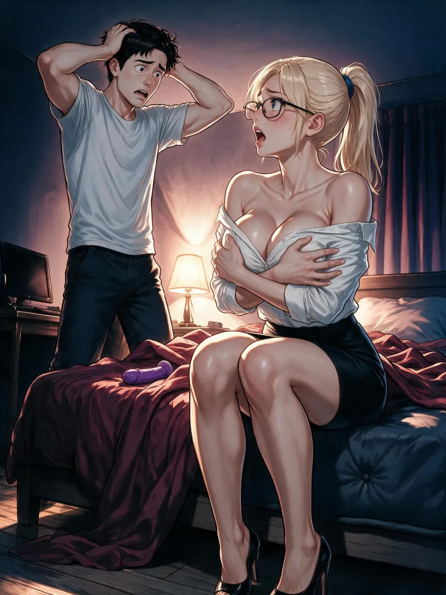 A full-page illustration from a comic made with OurDream Comic Studio